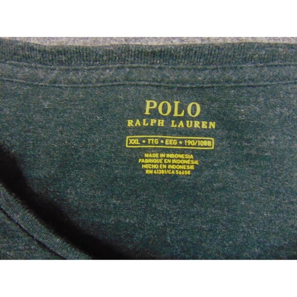 Polo Ralph Lauren Tshirt Mens 2XL Black‎ - Picture 5 of 9